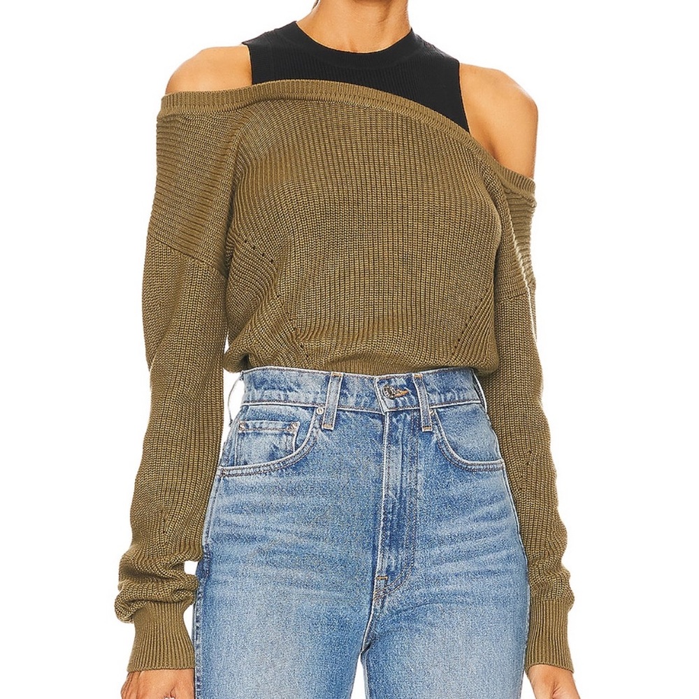 Prescott Sweater in Army